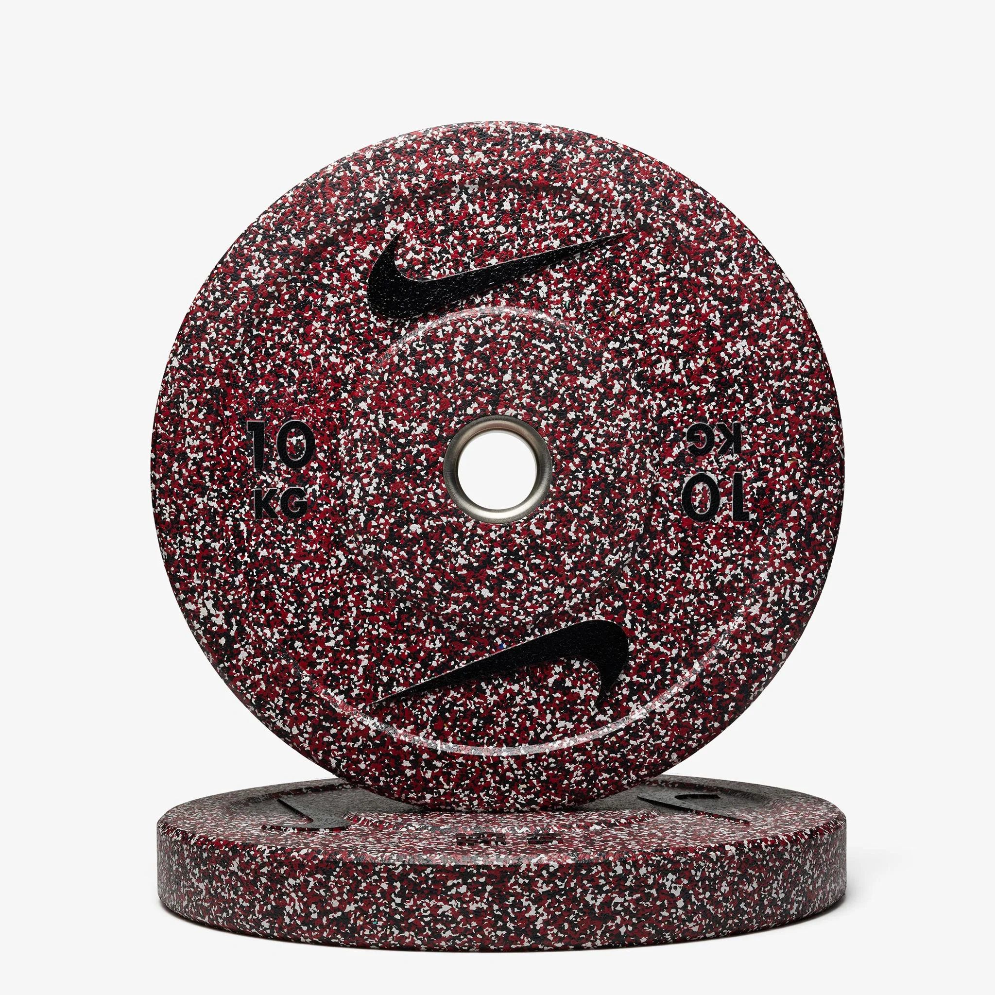 Nike Barbell and 'Bred' Grind Plate Set - Image 4