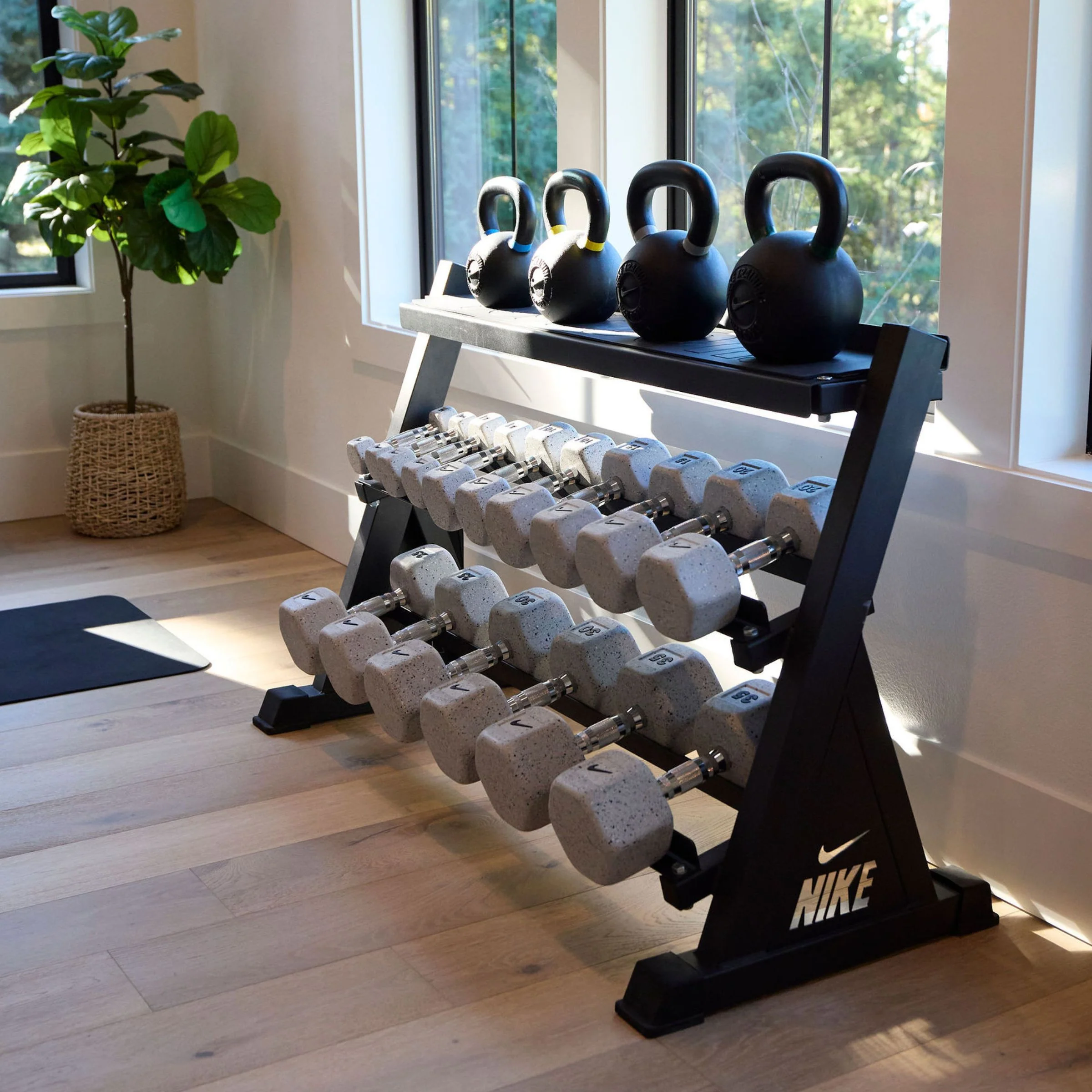 Nike Kettlebell & Dumbbell Rack Sets - Image 105