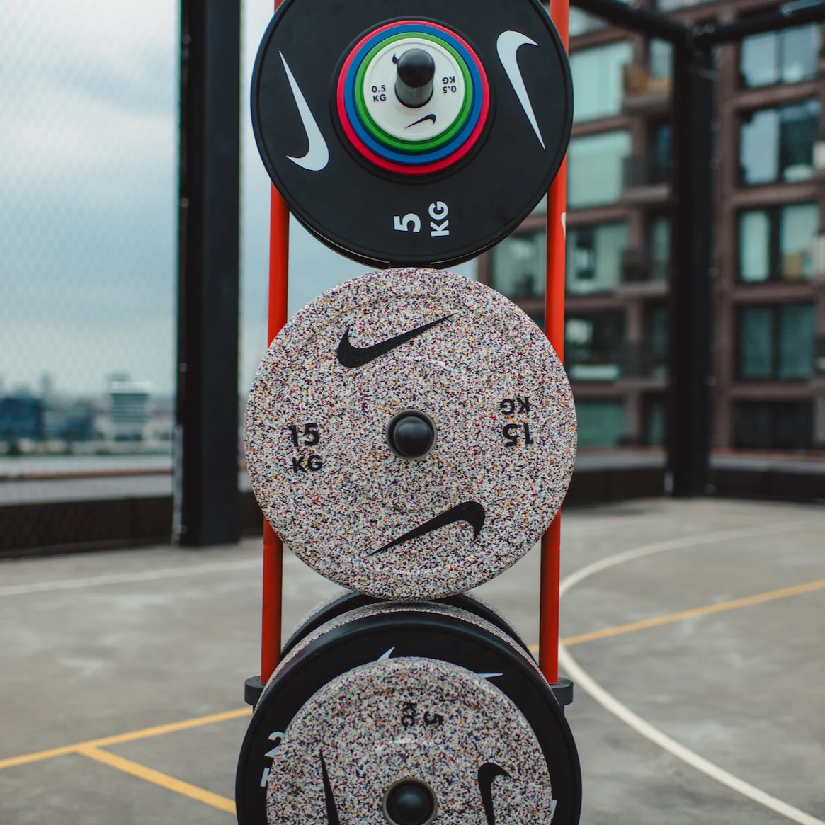 Nike Plate Tree & Barbell Holder - Image 4